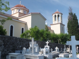 Friedhof in Avlonari